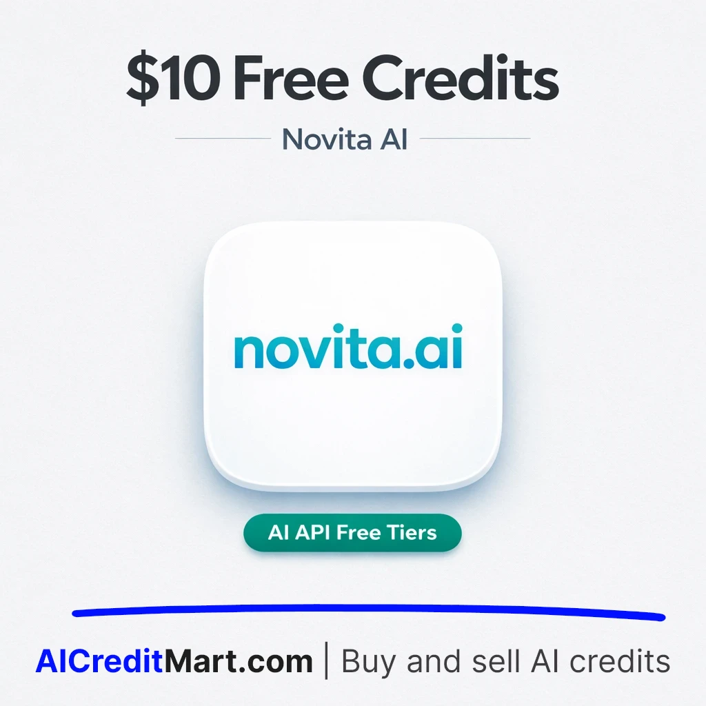 How to Get $10 in Free Novita AI Credits (2026 Guide)